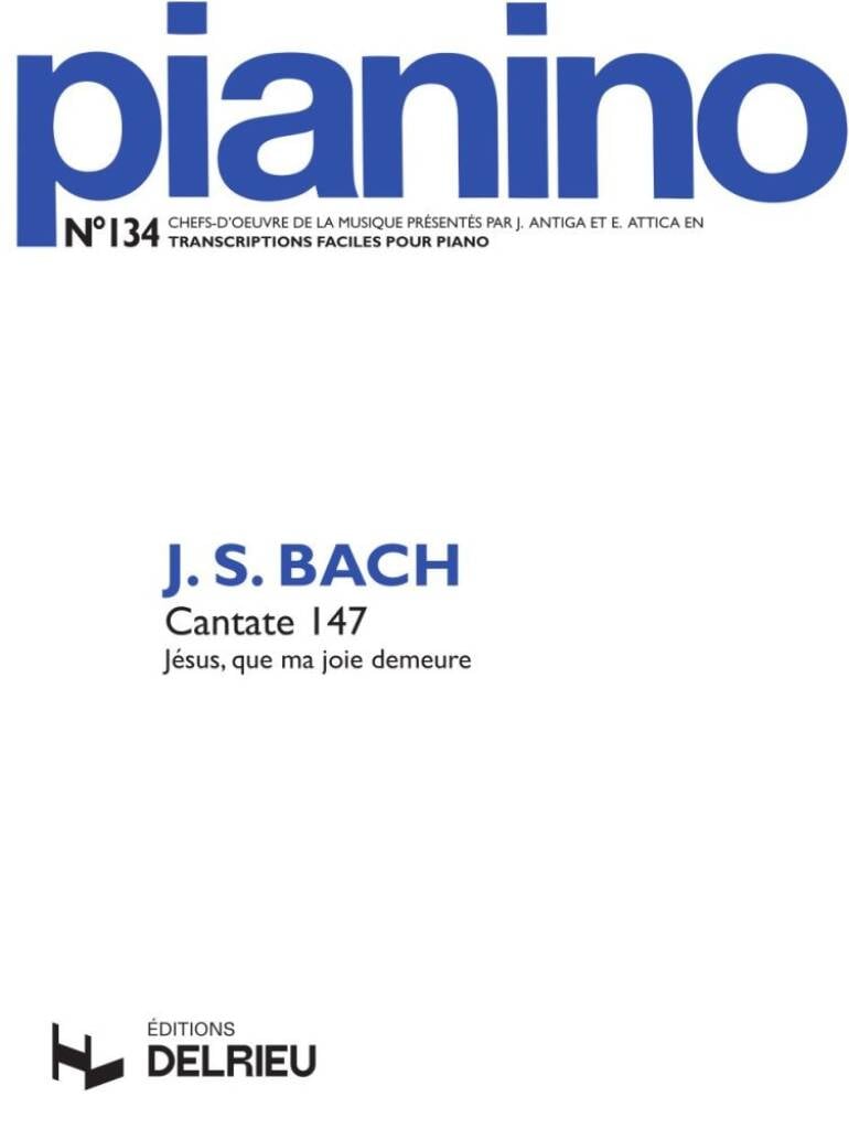 Jésus que ma joie demeure - Pianino 134